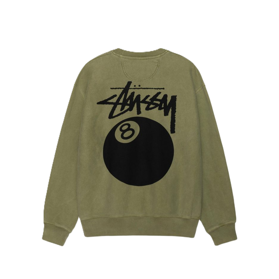 Stuessy-8-Ball-Crew-Pigment-Dyed-in-olive