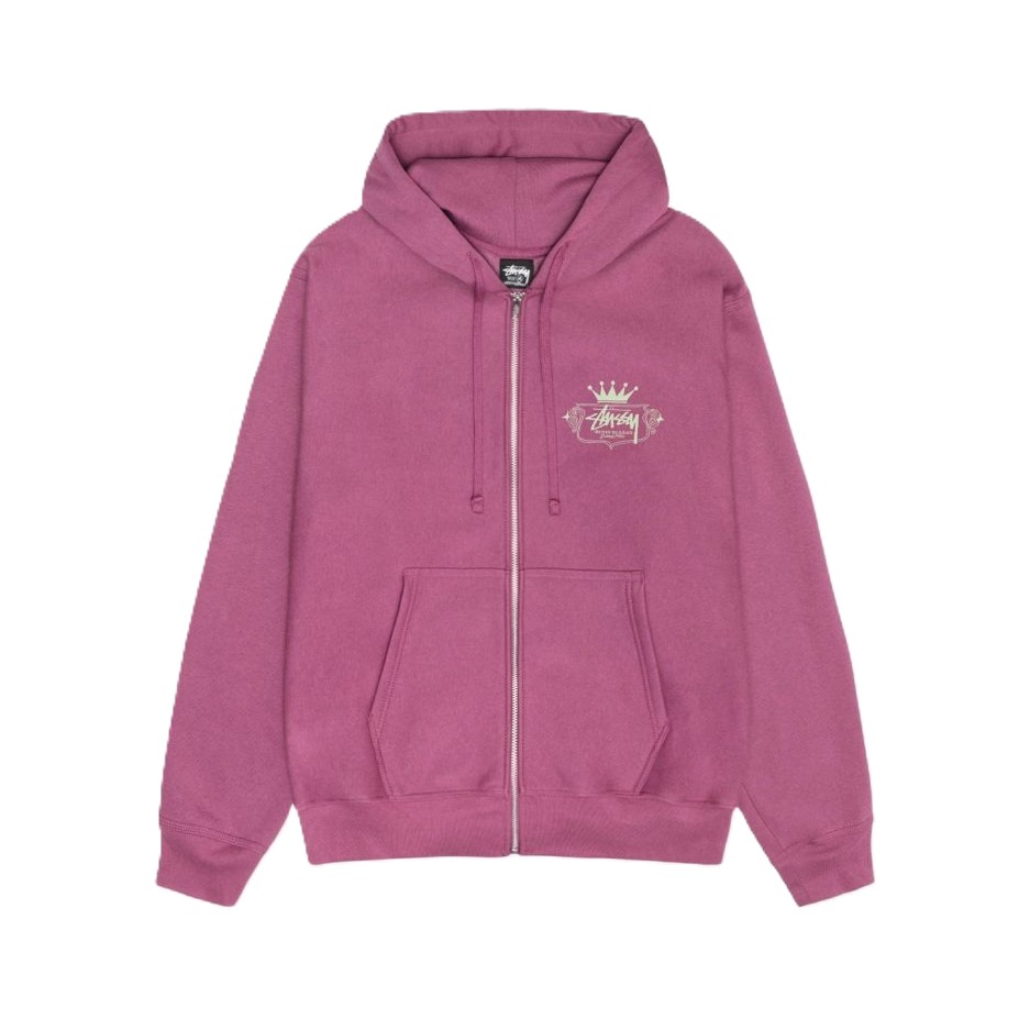 Stuessy-Built-To-Last-Zip-Hoodie-in-berry