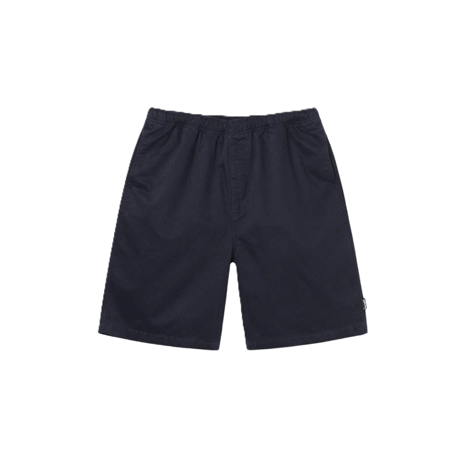 Stussy-Beach-Short-Brushed-Cotton-in-navy